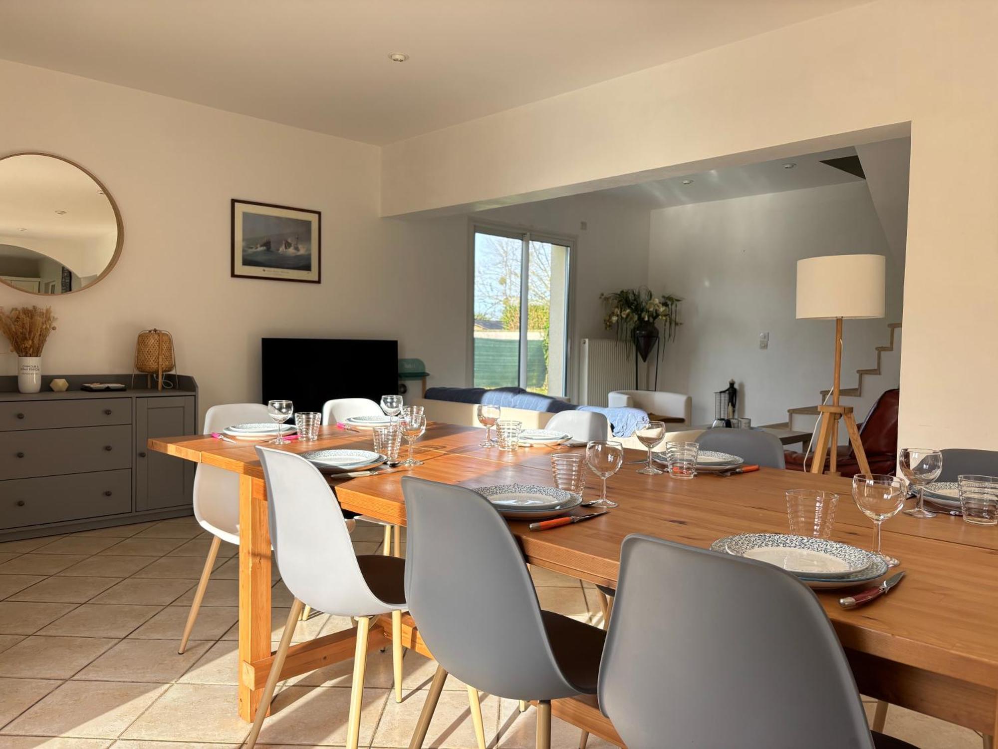 Villa Des Pontons Maison 5 Chambres Avec Grand Jardin Clos Et Belle Terrasse Sejour Spacieux Lumineux A 2 Kms De La Plage D'Arromanches Pres De Bayeux, Omaha Beach - Table De Ping Pong - Garage Tracy-sur-Mer Ngoại thất bức ảnh